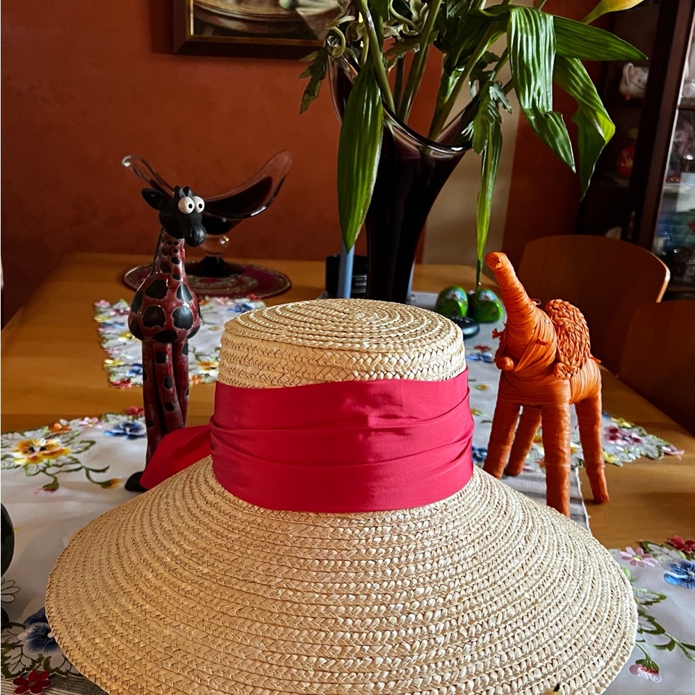Eugenia Kim Mirabel  Bow Straw Sunhat Hat